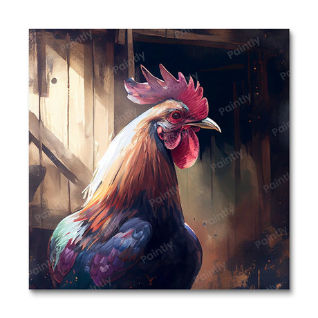Rooster III (Diamond Painting) Diamond Painting kit