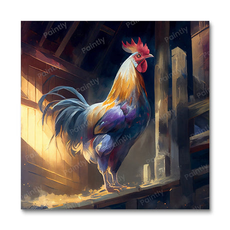 Rooster I (Diamond Painting) Diamond Painting kit