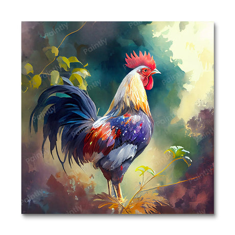 Rooster IV (Diamond Painting) Diamond Painting kit