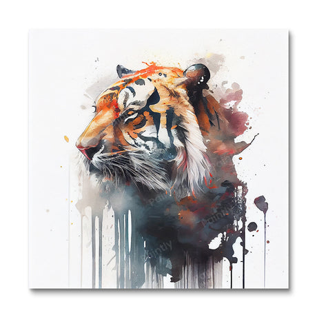 Paint Splash Tiger I by Avery (Diamond Painting) Diamond Painting kit