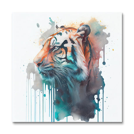 Paint Splash Tiger II by Avery (Diamond Painting) Diamond Painting kit