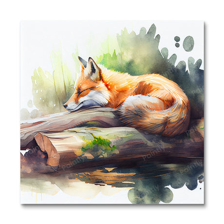 Sleeping Fox I (Diamond Painting) Diamond Painting kit