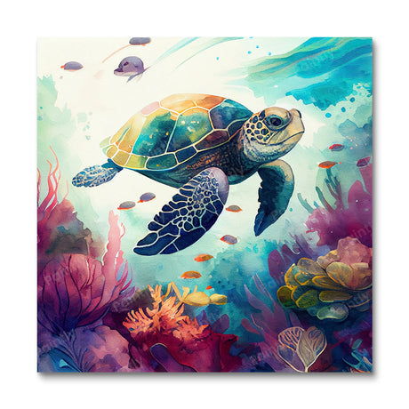 Sea Turtle Stroll II (Diamond Painting) Diamond Painting kit