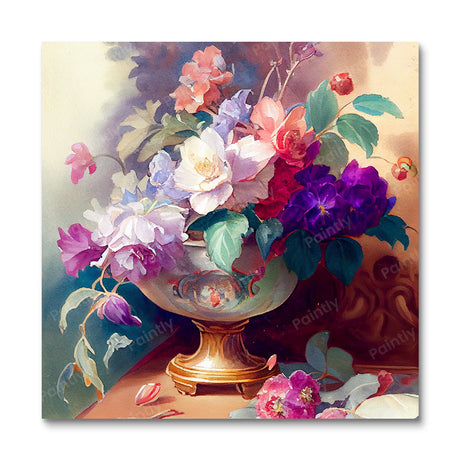 Multiple Flowers XVII (Diamond Painting) Diamond Painting kit