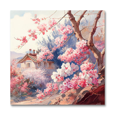 Cherry Blossom Tree (Diamond Painting) Diamond Painting kit