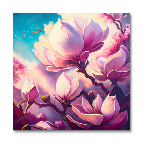 Magnolia Flowers II (Diamond Painting) Diamond Painting kit