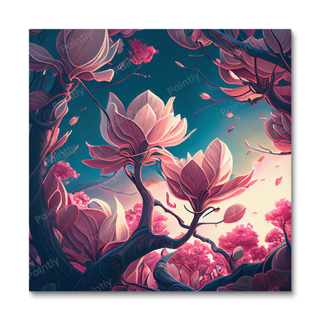 Magnolia Flowers III (Diamond Painting) Diamond Painting kit