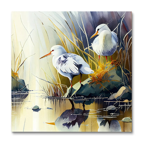 Birds by the River IV (Diamond Painting) Diamond Painting kit