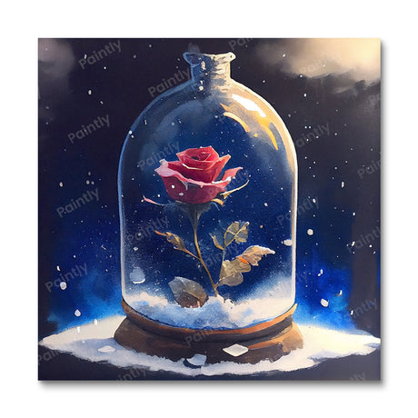 Isolated Rose I (Diamond Painting) Diamond Painting kit