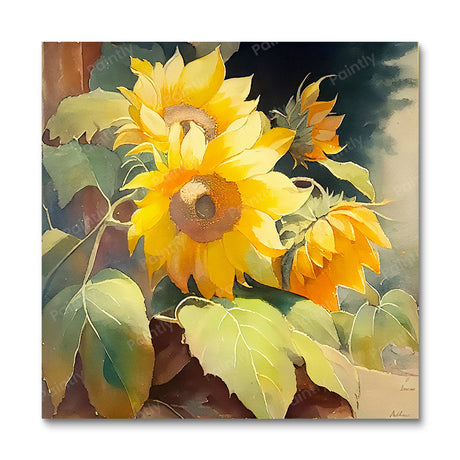 Sunflowers I (Diamond Painting) Diamond Painting kit