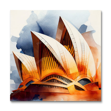 Opera House III (Diamond Painting) Diamond Painting kit