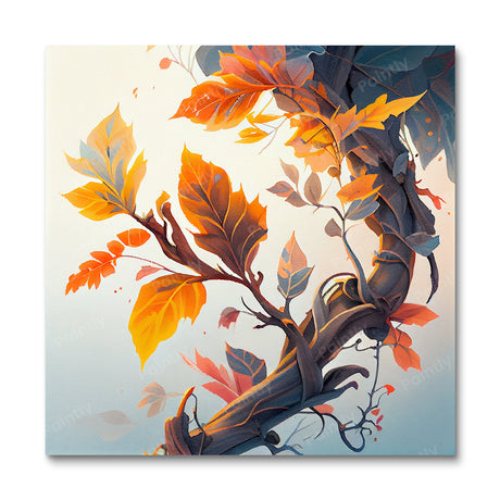 Leaf Aesthetic III (Diamond Painting) Diamond Painting kit