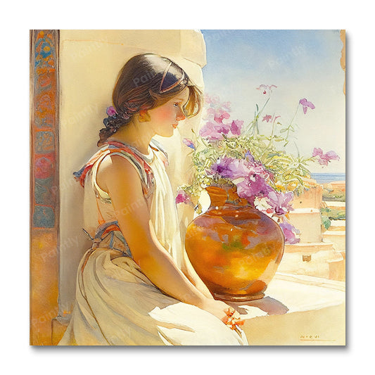 Waiting IV (Board Canvas)