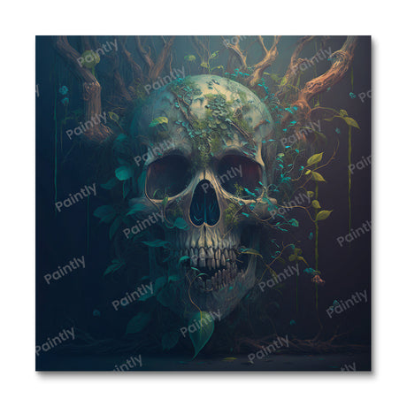 Jungle Skull II (Diamond Painting) Diamond Painting kit