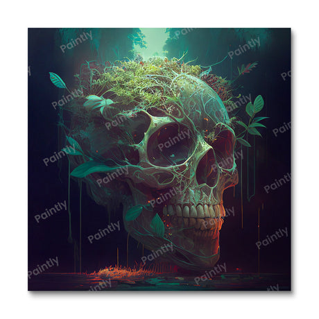 Jungle Skull I (Diamond Painting) Diamond Painting kit