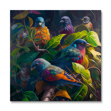 Multiple Birds II (Diamond Painting) Diamond Painting kit