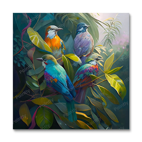 Multiple Birds III (Diamond Painting) Diamond Painting kit