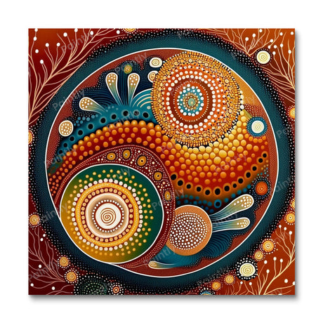 Aboriginal Design XIII (Diamond Painting) Diamond Painting kit