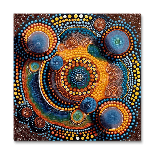 Aboriginal Design XIV (Diamond Painting) Diamond Painting kit