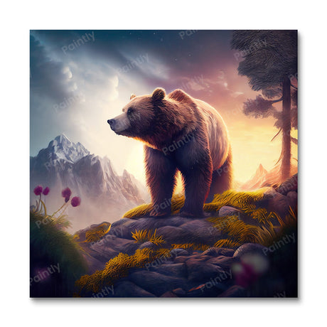 Bear Necessities I (Diamond Painting) Diamond Painting kit