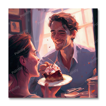 When in Love I (Board Canvas)