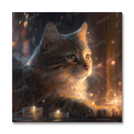 Pixy Light Cat (Diamond Painting) Diamond Painting kit