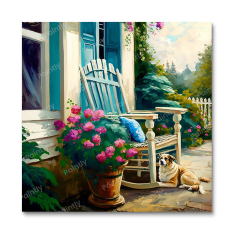 Porch Series XIV (Diamond Painting) Diamond Painting kit