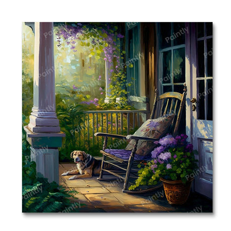 Porch Series XII (Diamond Painting) Diamond Painting kit