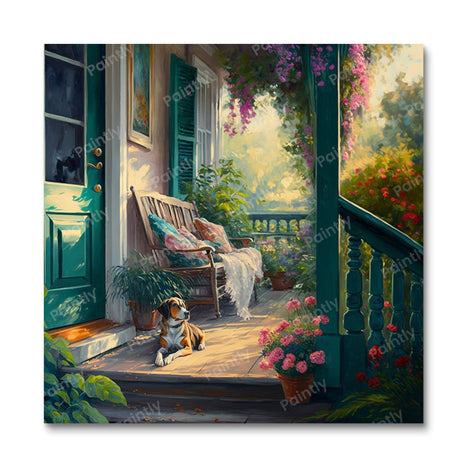 Porch Series VII (Diamond Painting) Diamond Painting kit