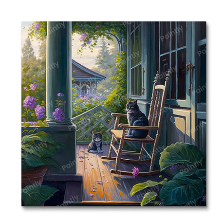 Porch Series IV (Diamond Painting) Diamond Painting kit