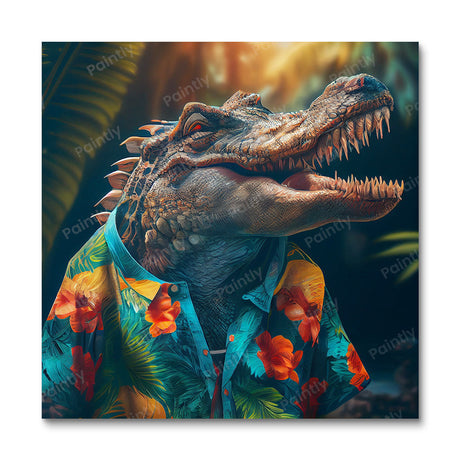 Lonely Party Croc IV by Varys Inc (Diamond Painting) Diamond Painting kit