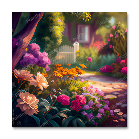 Garden Views VIII (Diamond Painting) Diamond Painting kit