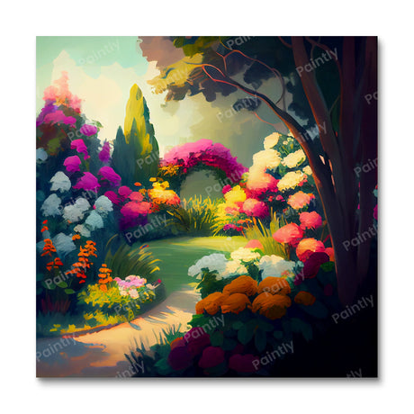 Garden Views XII (Diamond Painting) Diamond Painting kit
