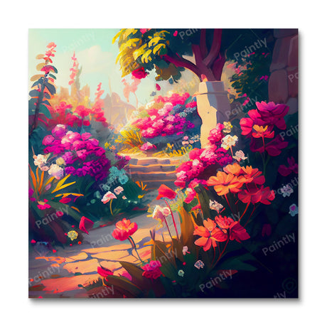 Garden Views XV (Diamond Painting) Diamond Painting kit
