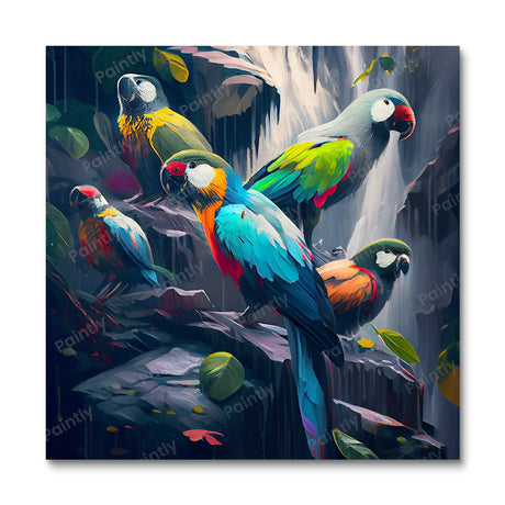 Birds by the Fall III (Diamond Painting) Diamond Painting kit