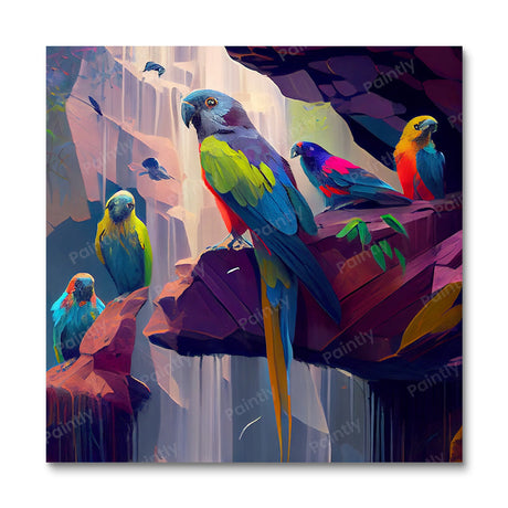 Birds by the Fall IV (Diamond Painting) Diamond Painting kit
