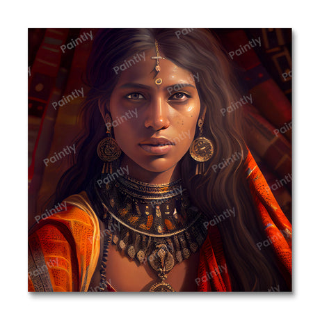 Indian Beauty (Diamond Painting) Diamond Painting kit
