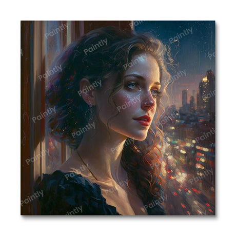 Window to the Night (Diamond Painting) Diamond Painting kit