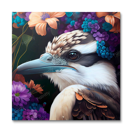 Floral Kookaburra I by Kian (Diamond Painting) Diamond Painting kit