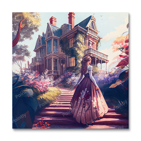 Victorian Duchess II (Board Canvas) People Paint by Numbers kit