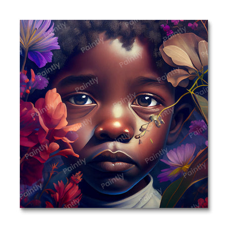 African Child (Diamond Painting) Diamond Painting kit