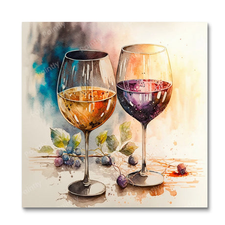 Wine Setting V (Diamond Painting) Diamond Painting kit