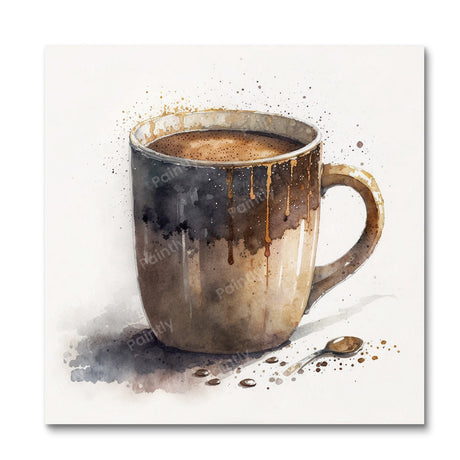 Mug of Coffee I (Diamond Painting) Diamond Painting kit