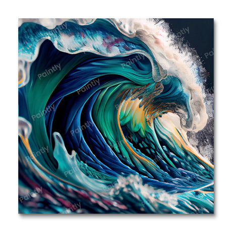 The Wave II (Diamond Painting) Diamond Painting kit