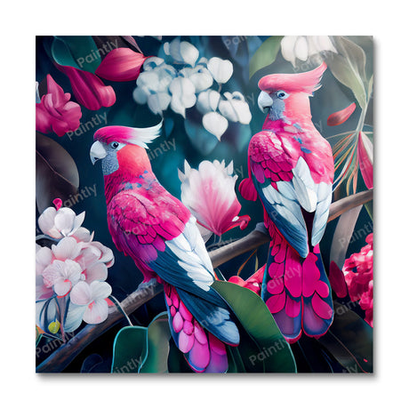 Galah Cockatoos II (Diamond Painting) Diamond Painting kit