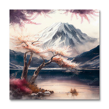 Blossom by the Lake I (Diamond Painting) Diamond Painting kit