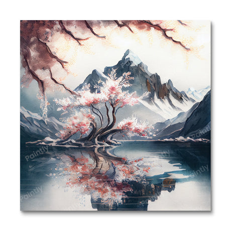 Blossom by the Lake V (Diamond Painting) Diamond Painting kit