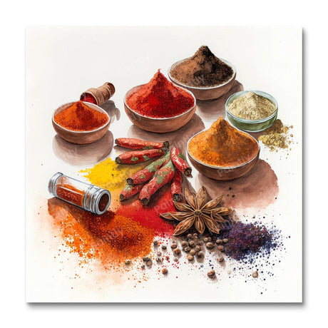 Spices I (Diamond Painting) Diamond Painting kit