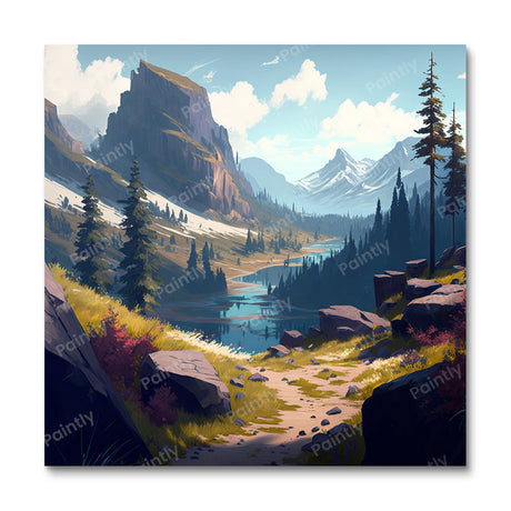 Rhapsody of the Wilderness (Diamond Painting) Diamond Painting kit