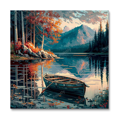Serendipity Boats Paint by Numbers kit